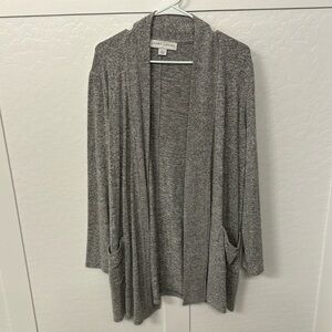Grey Sweater Duster